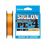 Шнур SUNLINE Siglon PE 4 цв.orange 150м р-р 0,8, 0,153мм(Япония)