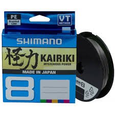 Шнур SHIMANO Kairiki 8 PE цв.steel gray 150м 0,215мм(Япония)