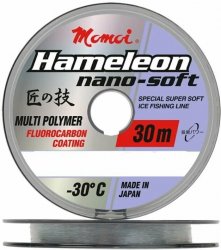 Леска MOMOI Hameleon Nano-Soft Winter Clear 30м 0,203мм(Япония)