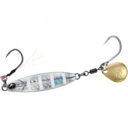 Блесна кол. DAIWA Samurai Jig R Spin 20гр. цв.PH Zebra Glow 0746 6002(Тайвань)