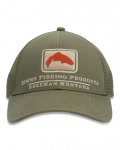 Кепка SIMMS Trout Icon Trucker цв.riffle green(Вьетнам)