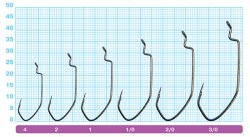 Крючки офсетные OWNER 5133 №2 7шт.(Япония)
