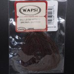 Ножки силиконовые WAPSI Nymph Sili Barred цв.brown(США)