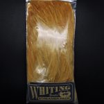 Перья петуха WHITING American Streamer Pack цв.white dyed golden olive(США)