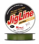 Шнур JIG LINE Ultra Light PE4 цв.khaki 100м 0,04мм(Япония)