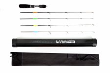 Удочка зимняя NARVAL Frost Ice Rod Long Handle Gen.2 76см, c 4-мя хлыстами NFRFL2S76(Китай)