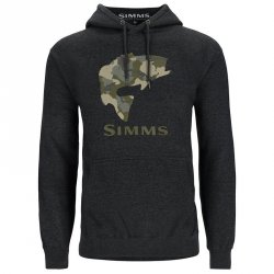 Толстовка SIMMS Bass Fill Hoody цв.charcoal heater р-р L(Китай)