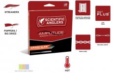 Шнур нахлыст.SCIENTIFIC ANGLERS Amplitude Smooth Grand Slam WF F 10кл.(США)