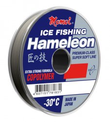 Леска MOMOI Hameleon Ice Fishing Silver 30м 0,12мм(Япония)