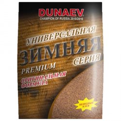 Прикормка DUNAEV зимняя Ice-Premium Универсальная 0,9кг(Россия)