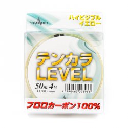 Шнур для удилища тенкара YAMATOYO Fluoro Tenkara Level 50м 0,33мм(Япония)