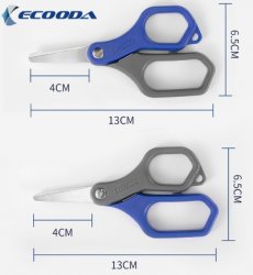 Ножницы ECOODA Stainless Steel Scissors 6,5x13см арт.SSTSC(Китай)