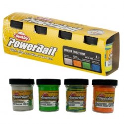 Паста форелевая BERKLEY Powerbait Winter набор 4шт.(США)