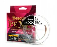 Шнур SEAGUAR PE X8 Grandmax цв.multicolor 200м р-р 2,0, 0,235мм(Япония)