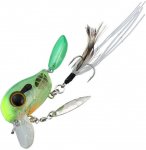 Воблер JACKALL Micro Tappy 54 F цв.chartreuse grass hopper(Япония)